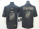 Nike Lions 9 Matthew Stafford Black Gold Vapor Untouchable Limited Jersey,baseball caps,new era cap wholesale,wholesale hats